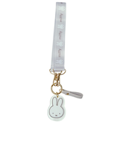 ミッフィー スマートキーハンドストラップ ミッフィーフェイス カー用品 鍵 miffy