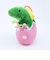 ふわダイナソーコレクション 本格派 たまごステゴサウルス ストラップ付 ぬいぐるみ (ピンクドット) 恐竜