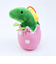 ふわダイナソーコレクション 本格派 たまごステゴサウルス ストラップ付 ぬいぐるみ (ピンクドット) 恐竜