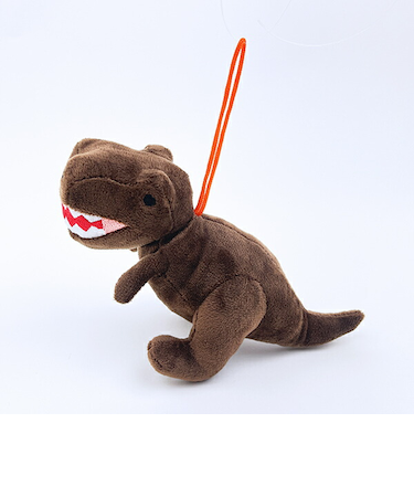 ふわダイナソーコレクション 本格派 ティラノサウルス ストラップ付 ぬいぐるみ 恐竜