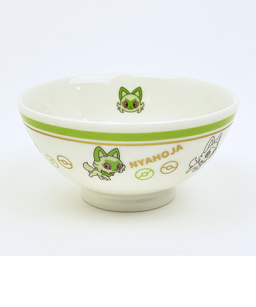 ポケットモンスター ニャオハ シンプル茶碗(M) 食器 日本製 ポケモン