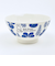 ミッフィー miffy フラワーパターン 茶碗(ブルー) 食器 日本製