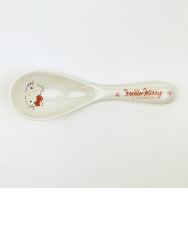 サンリオ ハローキティ レンゲ ピンクハート 食器 日本製 Sanrio