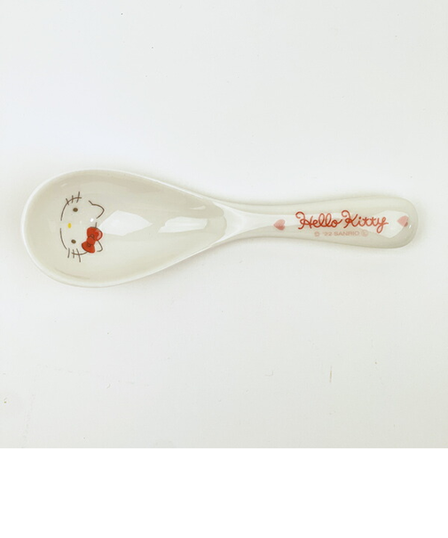 サンリオ ハローキティ レンゲ ピンクハート 食器 日本製 Sanrio