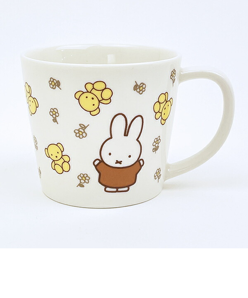 ミッフィー miffy ＆テディベア マグカップ(M) コップ 日本製