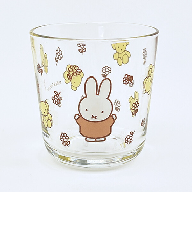 ミッフィー miffy ＆テディベア ワイドタンブラー コップ 日本製
