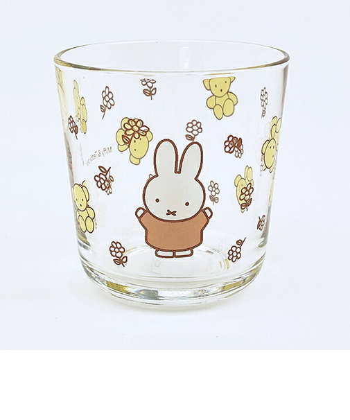 ミッフィー miffy ＆テディベア ワイドタンブラー コップ 日本製