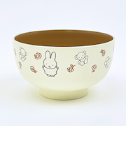 ミッフィー miffy ＆テディベア 塗汁椀 食器 日本製