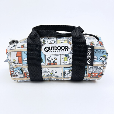 スヌーピー コミック ペンケース ボストン OUTDOOR PRODUCTS ポーチ SNOOPY