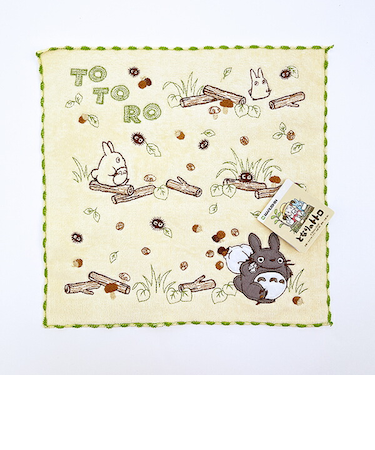 スタジオジブリ となりのトトロ  小道 タオルハンカチ