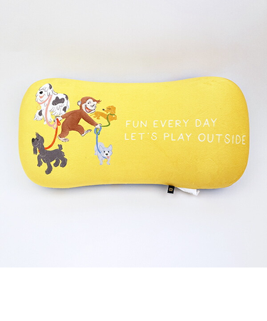 おさるのジョージ ハッピードッグ 腰あてクッション