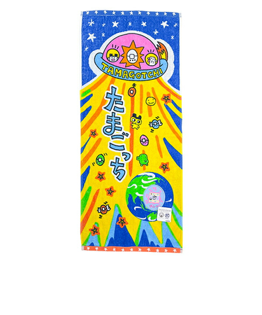 たまごっち パッケージまめっち フェイスタオル