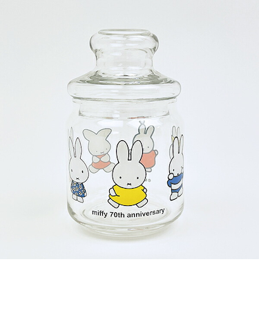 ミッフィー miffy 70th ガラス小物入れ 日本製