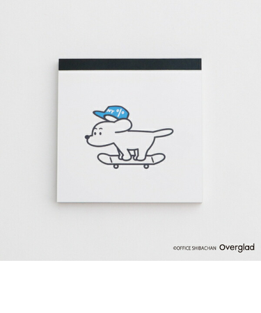 SKATER JON (スケータージョン) メモパッド・スクエア (main) 日本製