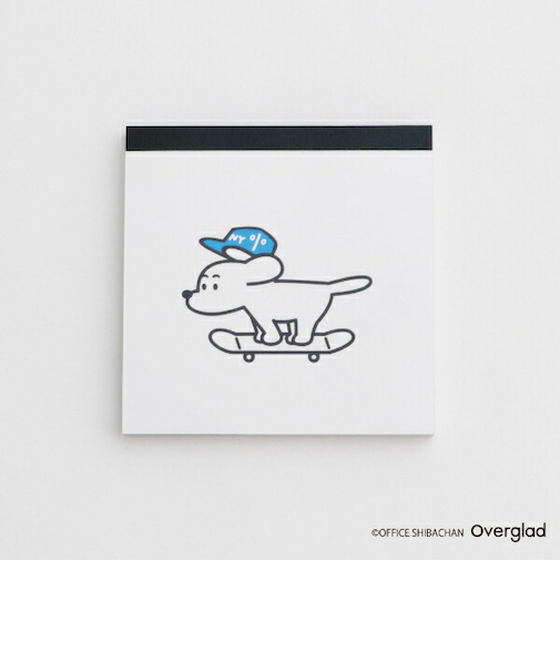 SKATER JON (スケータージョン) メモパッド・スクエア (main) 日本製