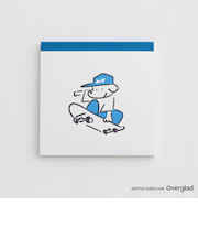 SKATER JON (スケータージョン) メモパッド・スクエア (action) 日本製