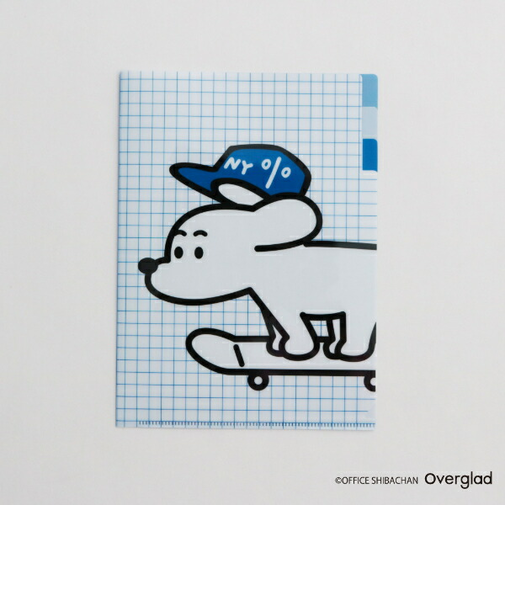 SKATER JON (スケータージョン) A5ポケットクリアファイル (main) 日本製