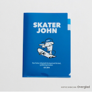 SKATER JON (スケータージョン) A5ポケットクリアファイル (action) 日本製