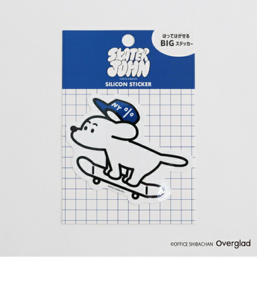 SKATER JON (スケータージョン) ダイカットシリコンステッカー (main)