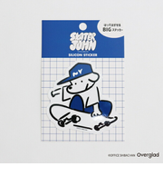 SKATER JON (スケータージョン) ダイカットシリコンステッカー (action)
