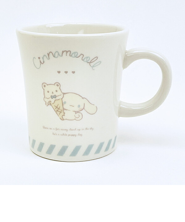サンリオ シナモロール マグカップ(アイス) のんびりナチュラル 食器 シナモン 日本製 Sanrio
