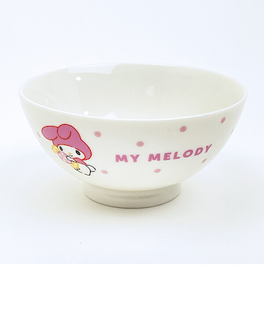 サンリオ マイメロディ 茶碗 スイーツ&ドット 食器 日本製 Sanrio