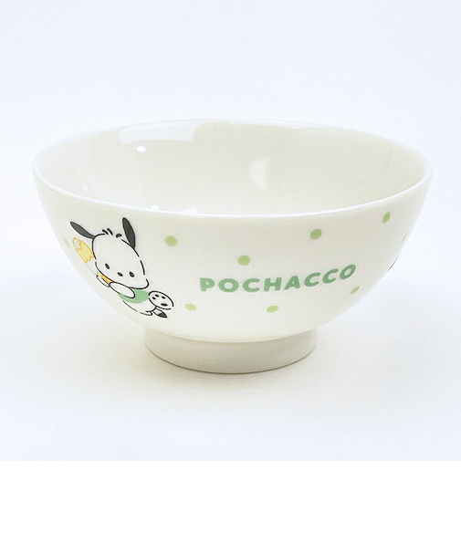 サンリオ ポチャッコ 茶碗 スイーツ&ドット 食器 日本製 Sanrio
