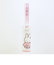 ミッフィー miffy cotton クリア箸 ライトピンク 食器 日本製