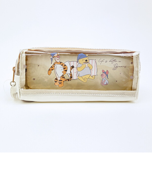 ディズニー くまのプーさん Wファスナーペンケース 文具 スクール Disney