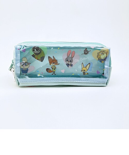 ディズニー ズートピア Wファスナーペンケース 文具 スクール Disney