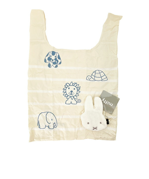 ミッフィー miffy ミッフィーと動物のお友達 エコバッグ