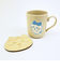 ちいかわ ハチワレ コースター付マグカップ コップ