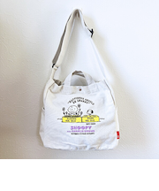 スヌーピー 2WAYショルダートートバッグ アイボリー ROOTOTE ルートート コラボ SNOOPY
