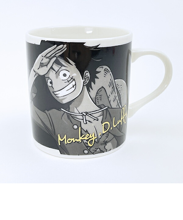 ワンピース ルフィ モノクロームマグカップ コップ 日本製