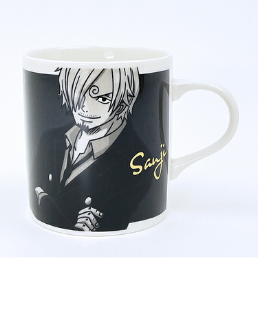 ワンピース サンジ モノクロームマグカップ コップ 日本製