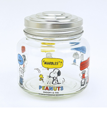 スヌーピー トーク レトロカラーキャンディポット キッチン SNOOPY