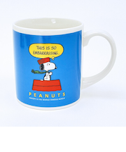 スヌーピー スカーフ レトロカラーマグカップ コップ SNOOPY