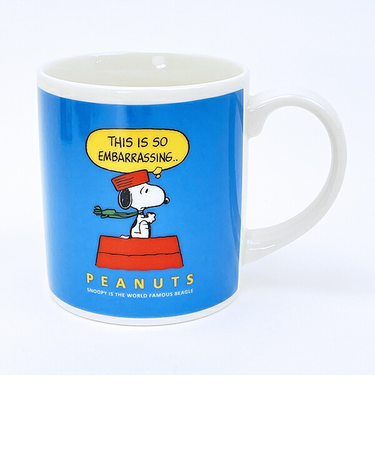スヌーピー スカーフ レトロカラーマグカップ コップ SNOOPY