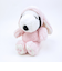 スヌーピー ロップイヤーバニー ぬいぐるみ (ピンク) SNOOPY