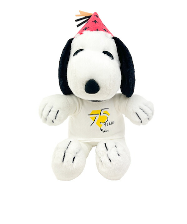 スヌーピー パーティーハット(S) ぬいぐるみ PEANUTS 75th