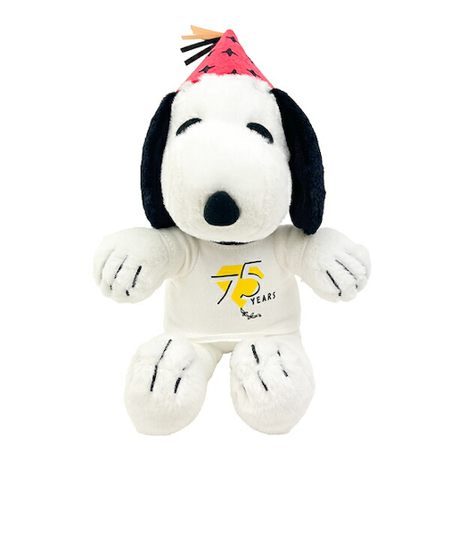 スヌーピー パーティーハット(S) ぬいぐるみ PEANUTS 75th