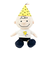 スヌーピー チャーリーブラウン パーティーハット(S) ぬいぐるみ PEANUTS 75th