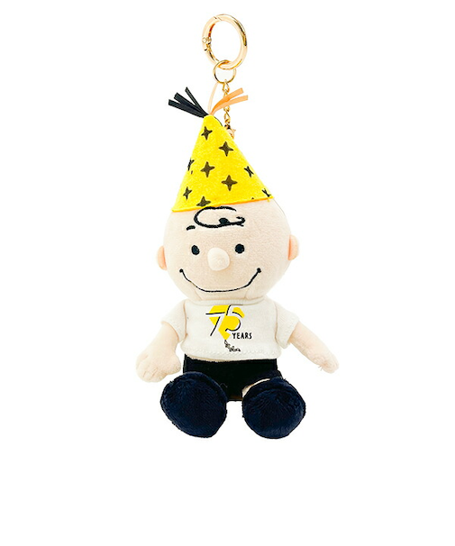 スヌーピー チャーリーブラウン パーティーハット ぬいぐるみ PEANUTS 75th