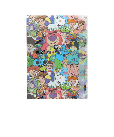 ディズニー トイストーリー 30th ダイカットクリアファイル5P 集合 文具 日本製 Disney