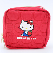 サンリオ ハローキティ キルティングポーチ  Sanrio
