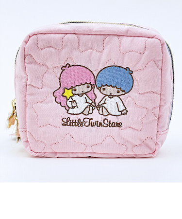 サンリオ リトルツインスターズ キキララ キルティングポーチ  Sanrio