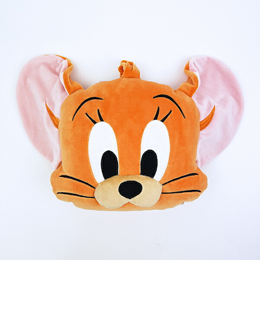 トムとジェリー ジェリー マスコット付きネックピロー 枕 旅行