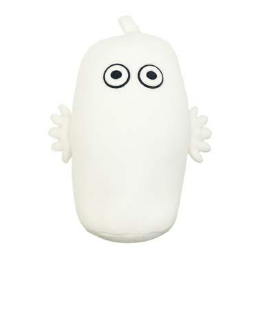 ムーミン ニョロニョロ 2in1枕 (ネックピロー＆クッション)