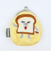 パンどろぼう 半立体がま口ポーチ あやまってもらうぞ!