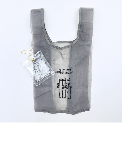 ムーミン ニョロニョロ シアーエコポシェ